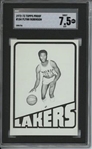 1972 Topps #104 Flynn Robinson 9 card progressive proof.